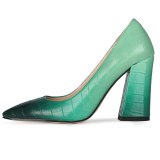 Arden Furtado 2021New Summer Fashion  Women's Shoes Elegant Pointed Toe Sexy Block heels Party shoes Pumps 47