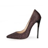 Arden Furtado 2021 New Spring Fashion Brown Beige Women's Shoes Sexy Pointed Toe Stilettos Heels Leopard grain Party shoes Pumps