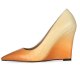 Arden Furtado 2021 Spring autumn Fashion Wedges Women's Shoes Elegant  Pointed Toe Mixed Colors Pumps office lady Big size 43