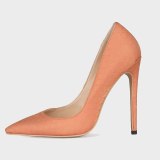 Arden Furtado Fashion Women's Shoes Pointed Toe Stilettos Heels Sexy  Orange Elegant Pumps High Heels Office Lady Big Size 46 47