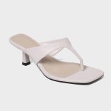 Arden Furtado Summer Fashion Women's Shoes  Stilettos Heels New Sexy  Square Head Elegant Slippers heels