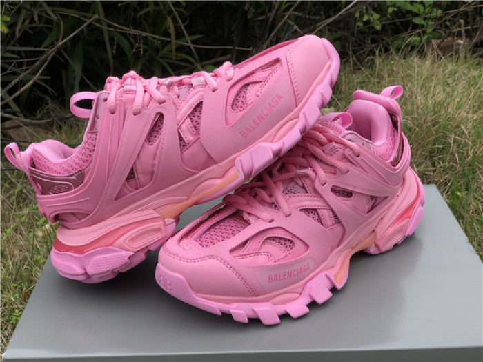 BALENCIAGA 2020SS TRACK TRAINERS 3.0 PINK SNEAKERS