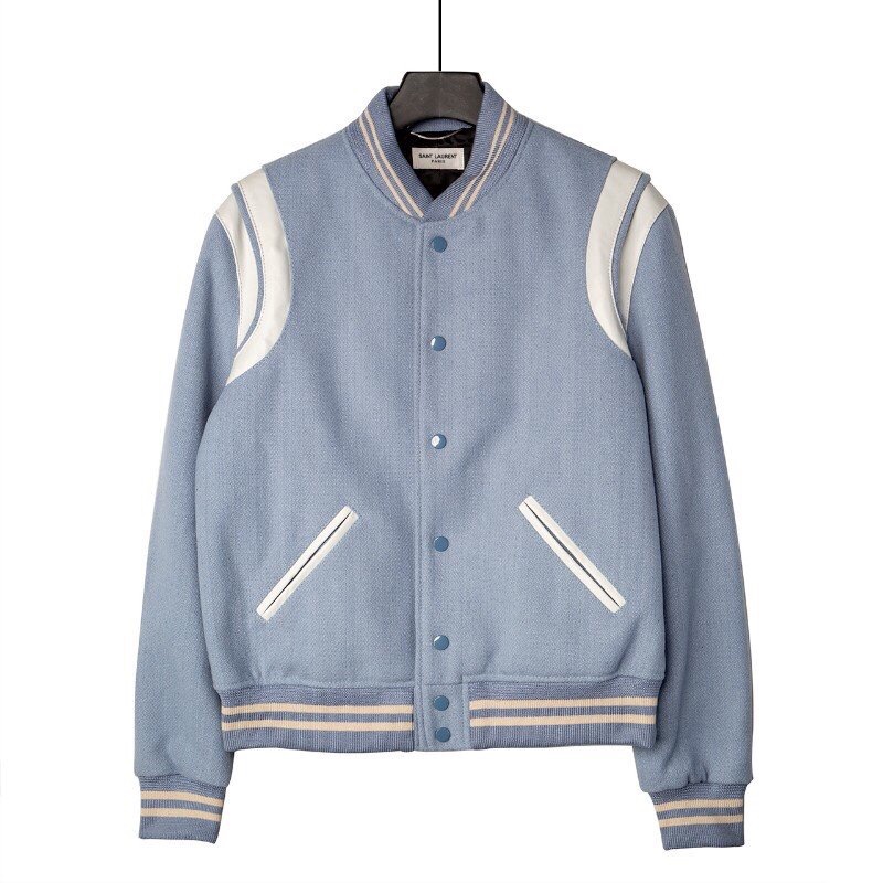 saint laurent baseball jacket