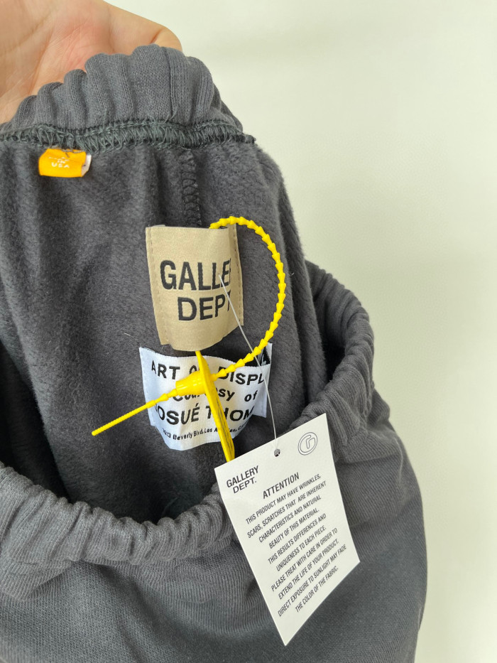 GALLERY DEPT X LANVIN STAINS GD LA FLARE SWEATPANTS PANTS