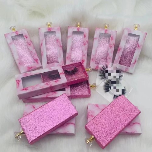 US$ 45.00 - pink mable drawer rectangle case mink lashes (5