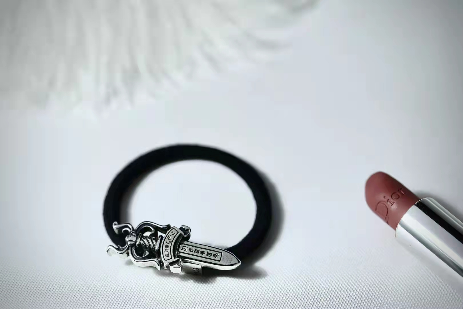クロムハーツ ヘアピン Chrome Hearts フローラルクロス クロムハーツ ヘアピン Chrome Hearts フローラルクロス