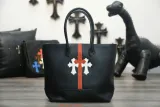 クロムハーツバッグ CHROMEHEARTS2022新しい赤と白のクロスショッピングバッグ