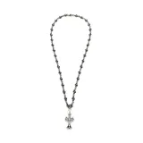 クロムハーツネックレス CHROMEHEARTS タイニーCHクロス with パヴェダイヤモンド ネックレス