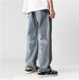 クロムハーツ 服 CHROMEHEARTS2022新作パッチロゴジーンズ