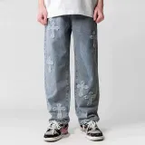 クロムハーツ 服 CHROMEHEARTS2022新作パッチロゴジーンズ