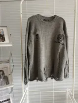 クロムハーツ 服 CHROMEHEARTS2022秋冬新作ホールニットクロスセーター