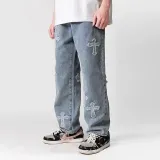 クロムハーツ 服 CHROMEHEARTS2022新作パッチロゴジーンズ