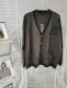 クロムハーツ 服 CHROMEHEARTS 2022秋冬新作カレッジ風ニットセーターカーディガン