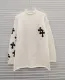 クロムハーツ 服 CHROMEHEARTS 2022秋冬新作レザー刺繍セーター