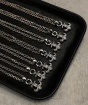 クロムハーツネックレス CHROMEHEARTS2022新作ダイヤモンドアンカーネックレス付き