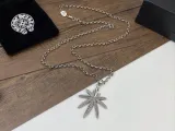 クロムハーツネックレス CHROMEHEARTS2022 新作 ヘンプリーフ メープルリーフ ネックレス