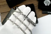 クロムハーツネックレス CHROMEHEARTS2022 新作 円筒形 ラタン フラワー ペンダント ネックレス