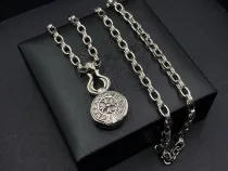 クロムハーツネックレス CHROMEHEARTS2022新作 ホースシューロゴ ネックレス