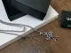 クロムハーツネックレス CHROMEHEARTS2022新作ヘキサグラムクロスネックレス