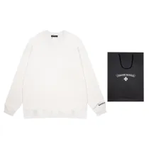クロムハーツ 服 CHROMEHEARTS 2022 秋冬新作レーザー焼花アップリケ刺繍ラウンドネックセーター