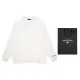 クロムハーツ 服 CHROMEHEARTS 2022 秋冬新作レーザー焼花アップリケ刺繍ラウンドネックセーター