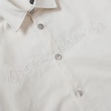 クロムハーツ 服 CHROMEHEARTS2022 秋冬新作 レーザーバーニングフラワー アップリケ 刺繍 ジャケット シャツ
