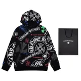 クロムハーツ 服 CHROMEHEARTS2022新作フルロゴオンライン限定フーデッドセーター