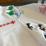 クロムハーツ 服 CHROMEHEARTS 2022秋冬新作全身カラフルグラフィティフード付きセーター