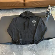 クロムハーツ 服 CHROMEHEARTS2022新作ウォッシュ＆オールドルミナスフーデッドセーター