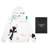 クロムハーツ 服 CHROMEHEARTS2022新作フルロゴオンライン限定フーデッドセーター