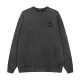 クロムハーツ 服 CHROMEHEARTS2022 新作 オーバーラップクロスアップリケ刺繍 ウォッシュウォーターで古めかしいラウンドネックセーター