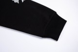 クロムハーツ 服 CHROMEHEARTS2022新作ブロンズホースシューフーデッドブラックセーター