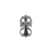クロムハーツ指輪 CHROMEHEARTS2022新作ラージクロスホローリング