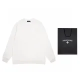 クロムハーツ 服 CHROMEHEARTS 2022 秋冬新作レーザー焼花アップリケ刺繍ラウンドネックセーター
