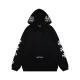 クロムハーツ 服 CHROMEHEARTS2022新作ブロンズホースシューフーデッドブラックセーター