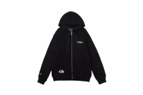 クロムハーツ 服 CHROMEHEARTS2022 新作 ホースシュー ジップパーカー ブラック ジャケット