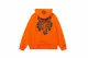 クロムハーツ 服 CHROMEHEARTS2022 新作 オレンジ 剣 梵字 クロス 立体トーテム プリント フード付きセーター