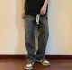 クロムハーツ 服 CHROMEHEARTS2022 新作 ハイストリート クロワ 刺繍 サンスクリット アメリカン ストリート ジーンズ