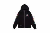 クロムハーツ 服 CHROMEHEARTS 2022新作 眩しいカラークロス組レターホースシューフーデッドジャケット