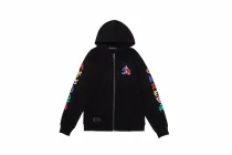 クロムハーツ 服 CHROMEHEARTS 2022新作 眩しいカラークロス組レターホースシューフーデッドジャケット