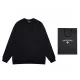 クロムハーツ 服 CHROMEHEARTS 2022 秋冬新作レーザー焼花アップリケ刺繍ラウンドネックセーター