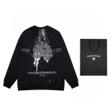 クロムハーツ 服 CHROMEHEARTS 2022秋冬新作ホースシューゴーストクロスセーター