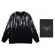 クロムハーツ 服 CHROMEHEARTS2022秋冬新作スペシャル流星夜空プリントラウンドネックセーター