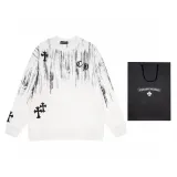 クロムハーツ 服 CHROMEHEARTS2022秋冬新作スペシャル流星夜空プリントラウンドネックセーター