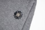 クロムハーツ 服 CHROMEHEARTS2022秋冬新作クロス刺繍アルファベットプリントラウンドネックセーター