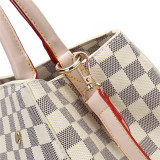 RICHPORTS Ladies PU Travel Fashion Simple Tote Bag Shoulder Bag Crossbody Bag