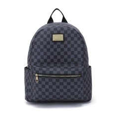 RICHPORTS New Fashion Women's PU Backpack Female College Student Bag Student Backpack Rucksack Travel Bag