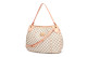 RICHPORTS Checkered Ladies PU Travel Fashion Simple Tote Bag Shoulder Bag Crossbody Bag
