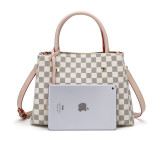 RICHPORTS Ladies PU Travel Fashion Simple Tote Bag Shoulder Bag Crossbody Bag