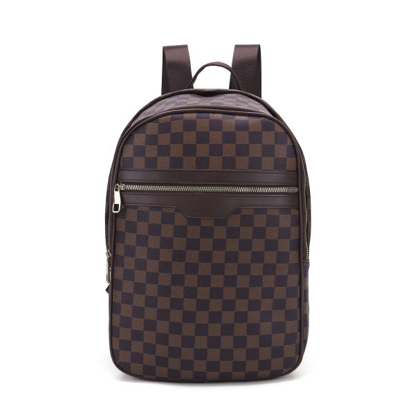 RICHPORTS New Fashion Men Backpack Men's Backpacks for Teenager Luxury Designer PU Leather Backpacks Male High Quality Travel Handbags